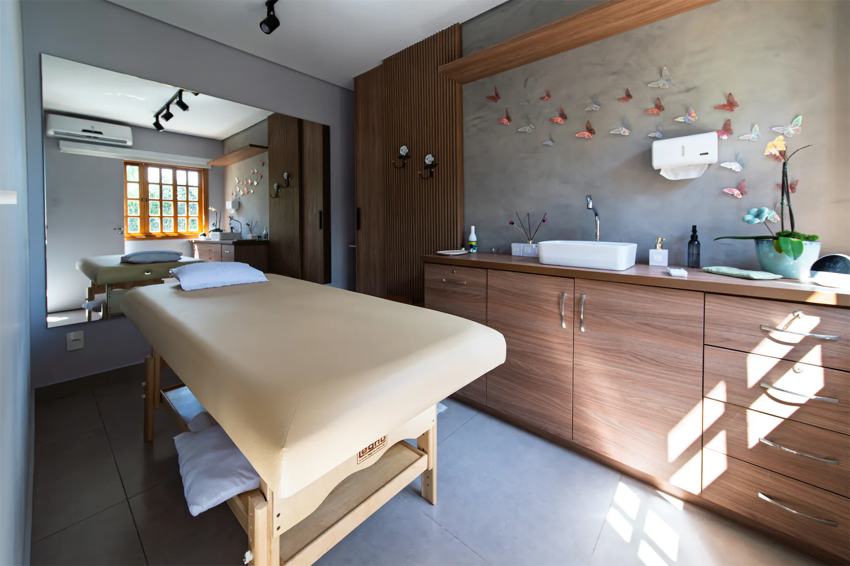 Sala de massoterapia